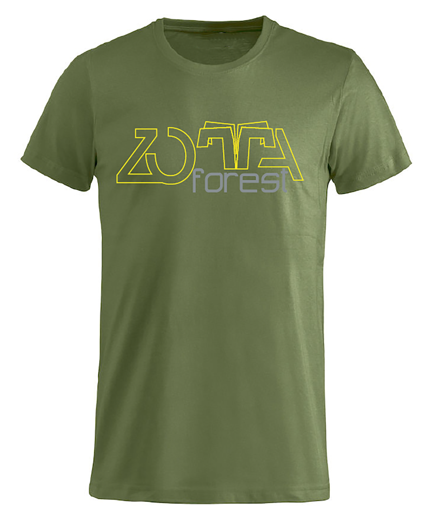T-Shirt ZOTTA FOREST ACTIVE χακί